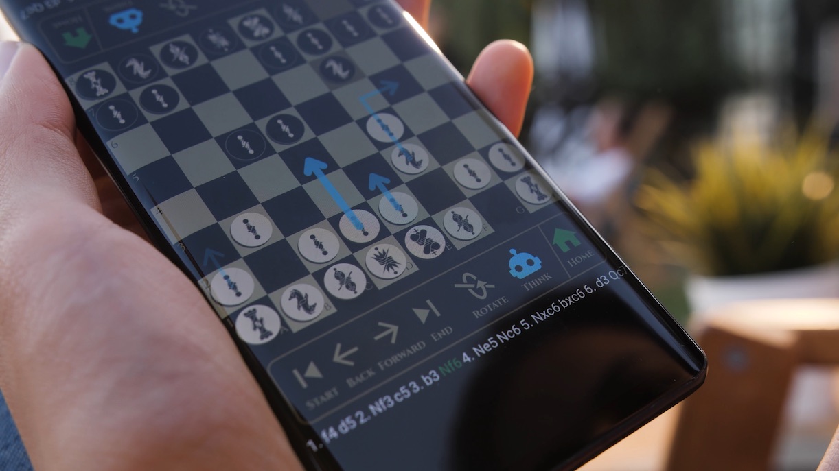 Get tips from the inbuilt chess engine AI in game review